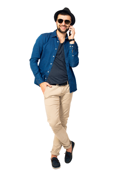 Fancy blue Shirt and pant
